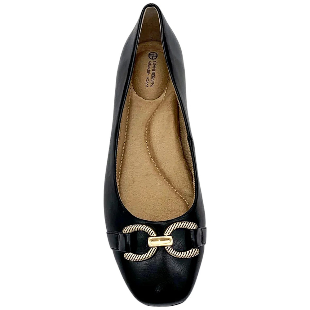 Giani Bernini Women's Brookee Memory Foam Ballet Flats Black - Medium - Picture 2 of 3